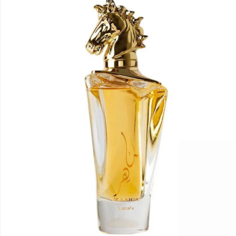 عطر ادکلن عربی ماهر زنانه ماهر طلایی لطافه اصل