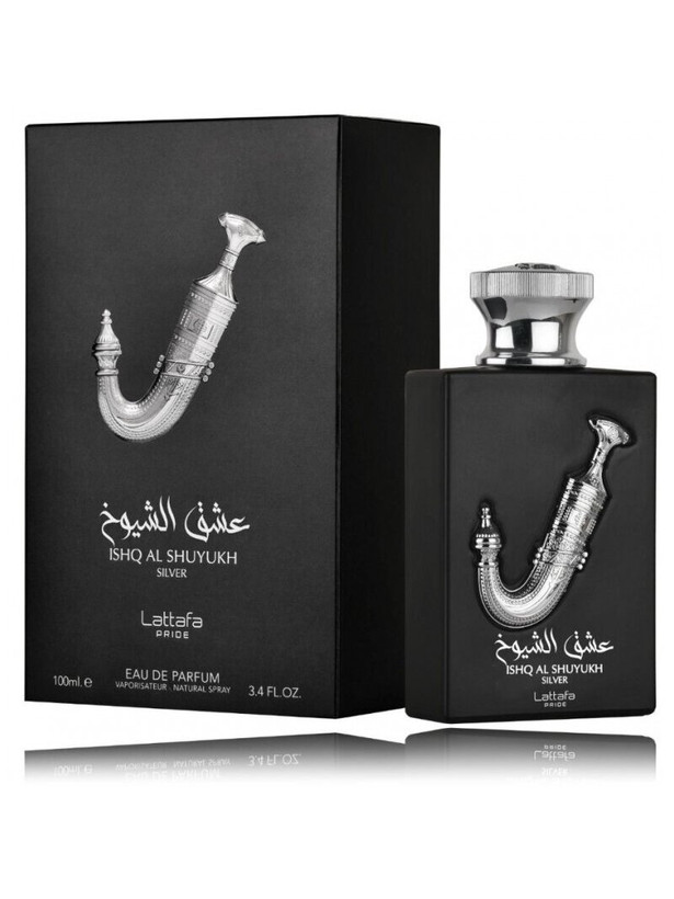 عطر ادکلن عشق الشیوخ سیلور نقره ای لطافه پراید 100 میل اصل