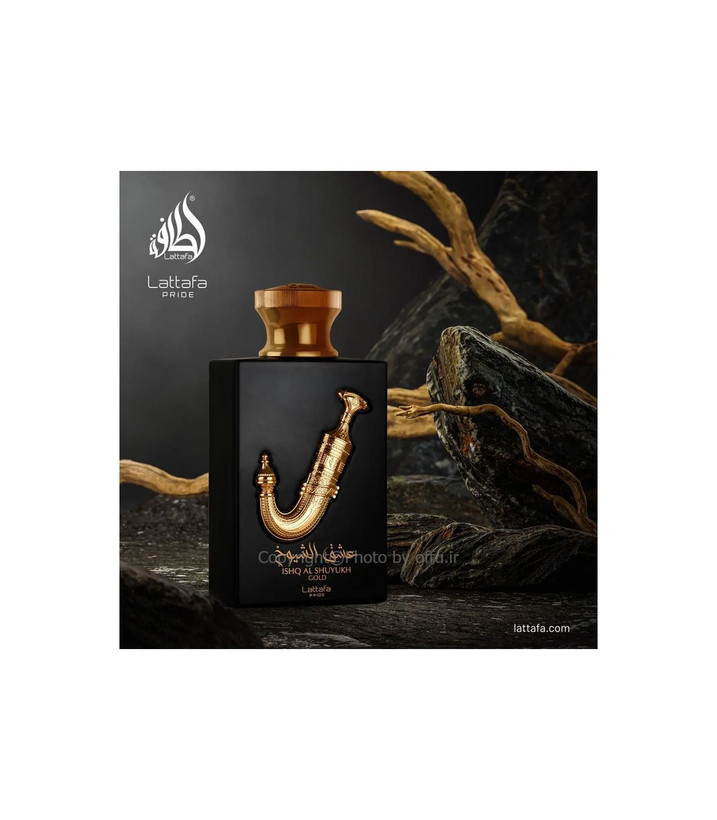 عطر ادکلن عشق الشیوخ گلد طلایی لطافه پراید ۱۰۰ میل اصل