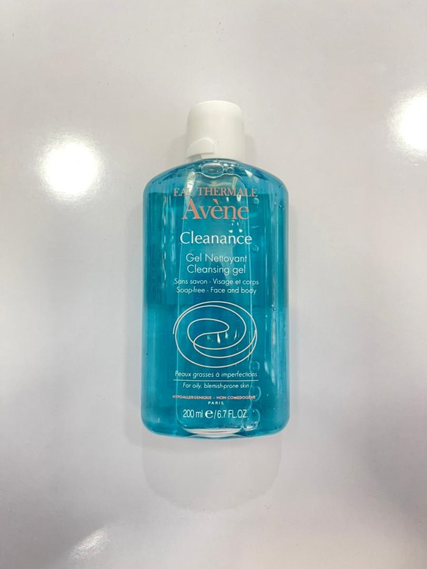ژل شستشوی صورت و بدن اون Avene مدل Cleanance بدون صابون، پوست چرب حجم 200 اصل