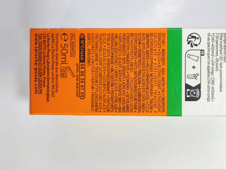 ژل کرم ضد آفتاب و کنترل کننده چربی La Roche Posay مدل آنتلیوس Anthelios UVMune 400 حجم 50 میل اصل