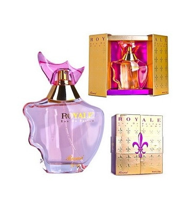 عطر ادکلن رویال صورتی زنانه رصاصی ۵۰ میل اصل