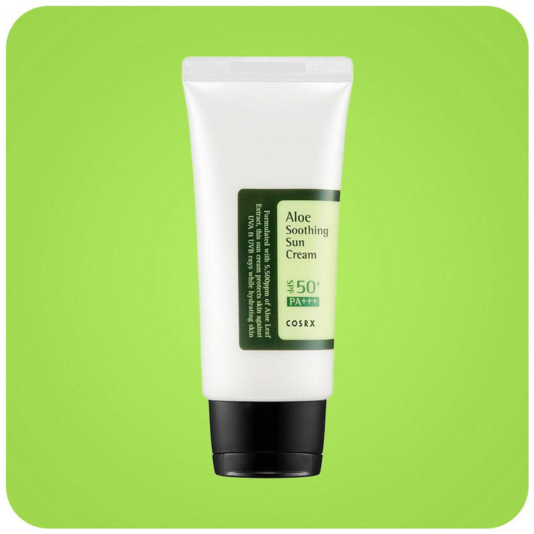 ضد آفتاب آلوئه ورا کوزارکس COSRX SPF50 حجم 50 میل اصل
