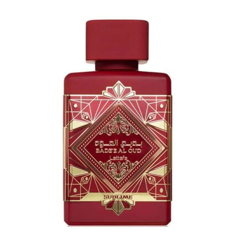 عطر ادکلن بدیع العود سابلیم قرمز لطافه ۱۰۰ میل اصل