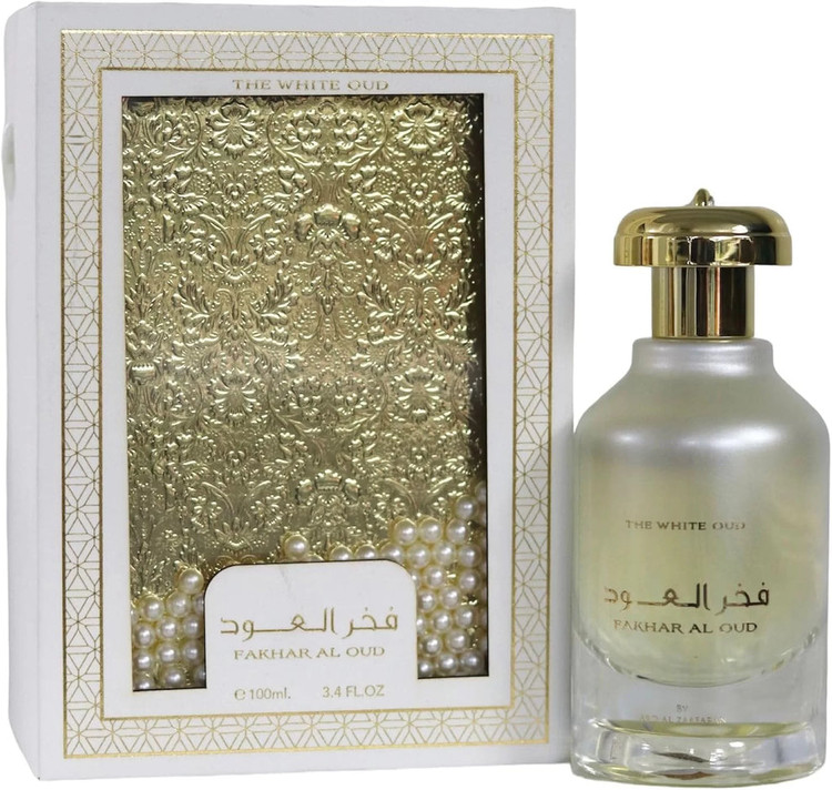 ادکلن فخر العود د وایت عود سفید ارض الزعفران ۱۰۰ میل اصل