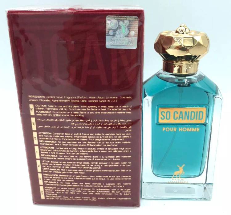 عطر ادکلن اسکندال مردانه الحمبرا کاندید پور هوم ۱۰۰ میل اصل