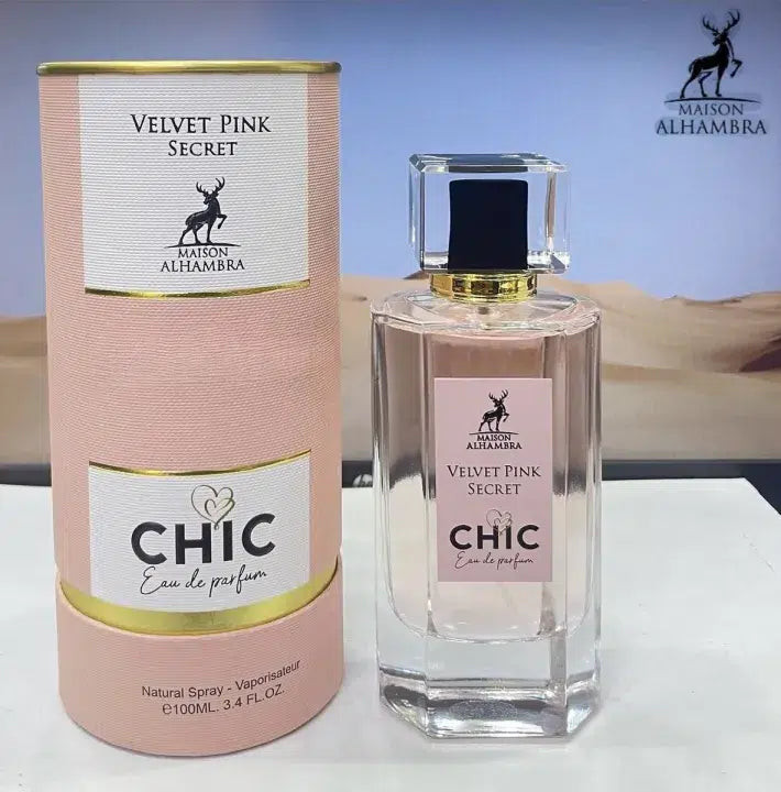 عطر ادکلن ولوت پینک سکرت چیک صورتی الحمبرا ویکتوریا سکرت لاو ۱۰۰ میل اصل
