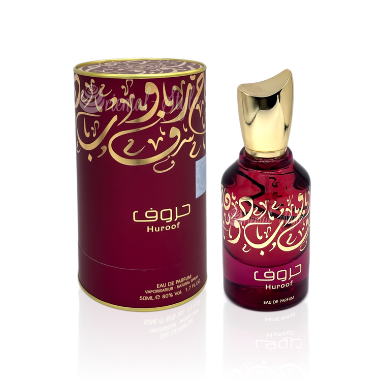 ادکلن حروف Huroof زنانه مردانه ۵۰ میل اصل