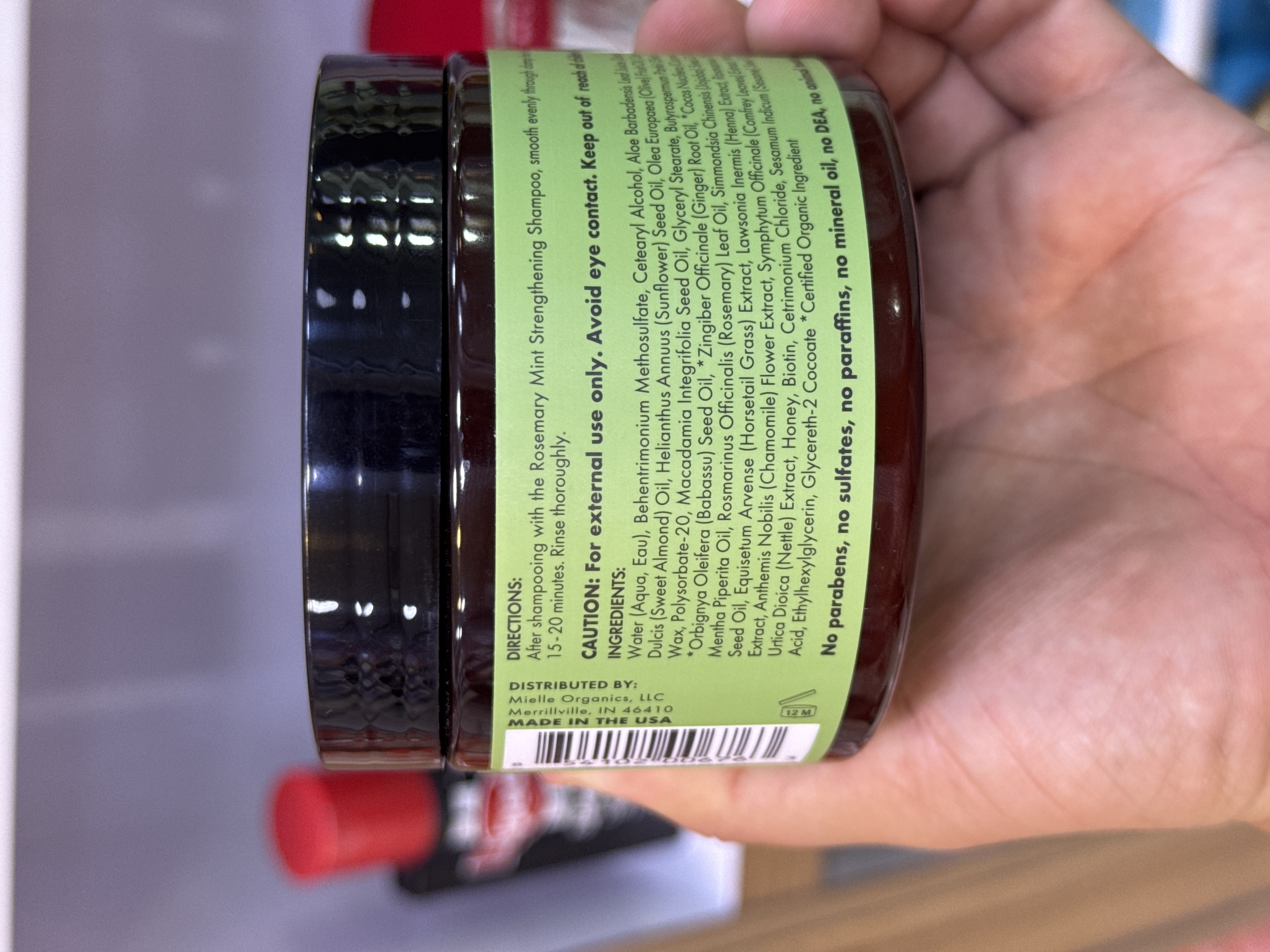 ماسک مو رزماری میله تقویت کننده و ضد ریزش مو 340 گرم اصل