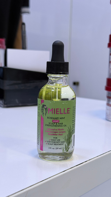 روغن ضد ریزش مو رزماری و نعناع میله MIELLE حجم 59 میل اصل