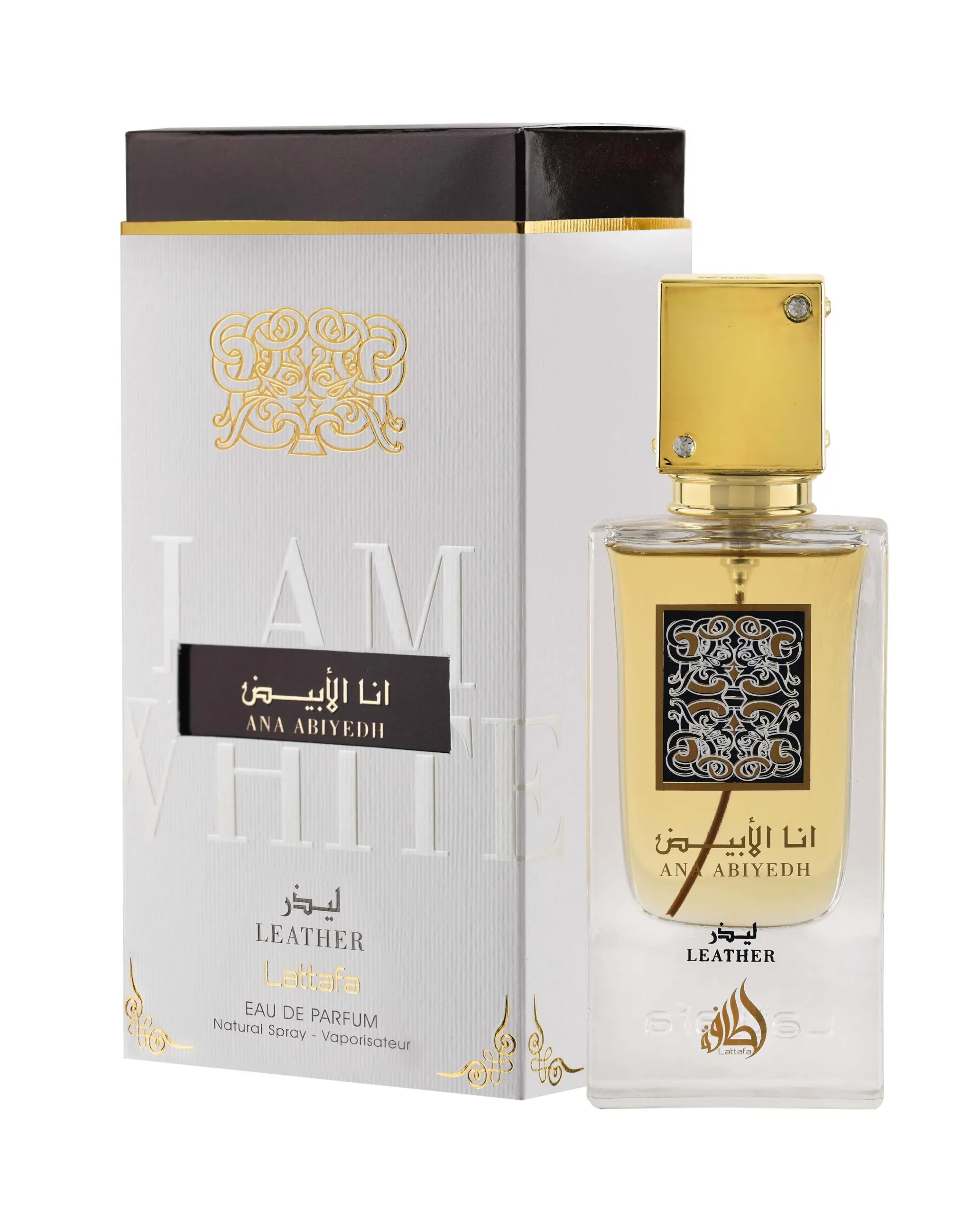 ادکلن عربی انا الابیض لیذر لیدر لطافه ۶۰ میل