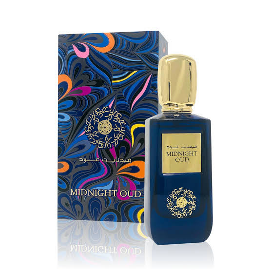 ادکلن میدینایت عود Midnight oud ارض الزعفران ۱۰۰ میل اصل