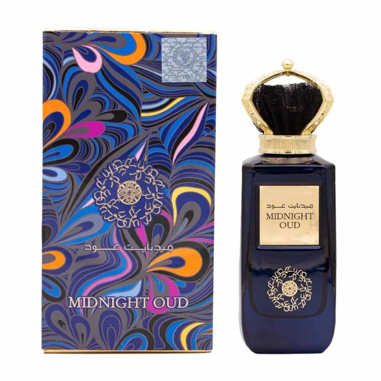 ادکلن میدینایت عود Midnight oud ارض الزعفران ۱۰۰ میل اصل