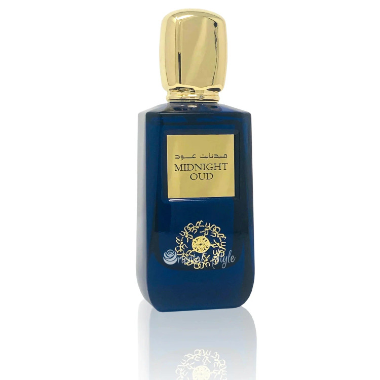 ادکلن میدینایت عود Midnight oud ارض الزعفران ۱۰۰ میل اصل