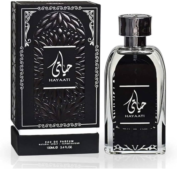 ادکلن حیاتی Hayaati مردانه عربی ارض الزعفران ۱۰۰ میل اصل
